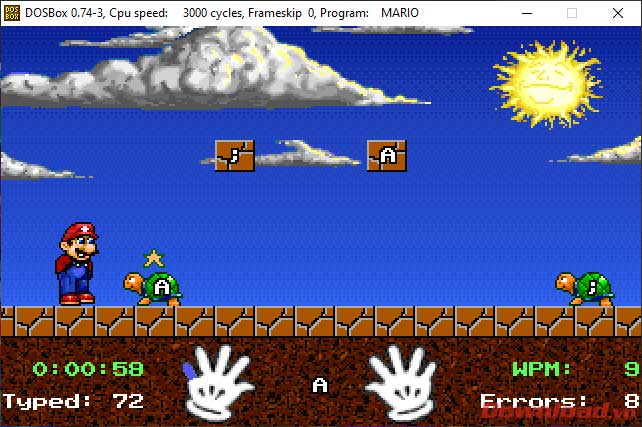 Cách cài đặt GAME Mario Teaches Typing luyện gõ 10 ngón trên Windows 10