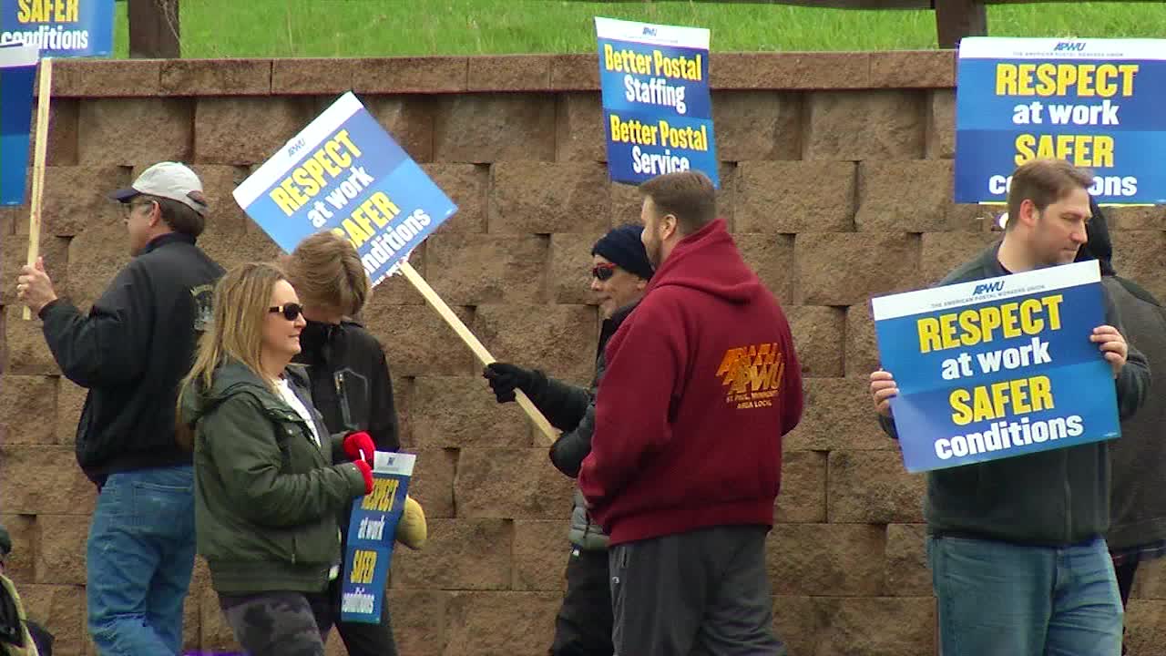 Postal Workers Protest Violent Crimes